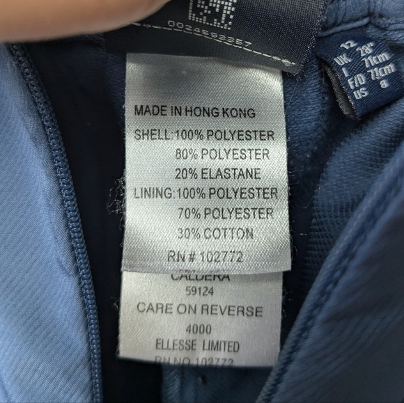 ELLESSE Women Outdoor Pants Size 8 Navy Blue Color In GREAT Used Condition - Picture 6 of 12